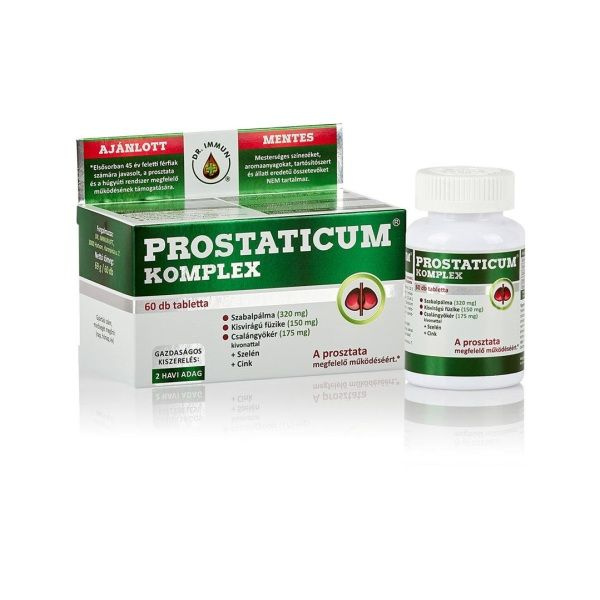 Tabletták prosztata a férfiakban A gomba által okozott prostatitis