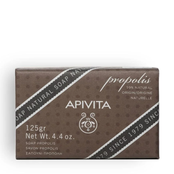 APIVITA Natúr szappan propolisszal, zsíros bőrre 125 g