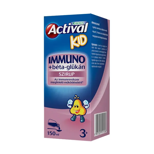 BÉRES Actival Kid Immuno Béta-glükán szirup 150ml