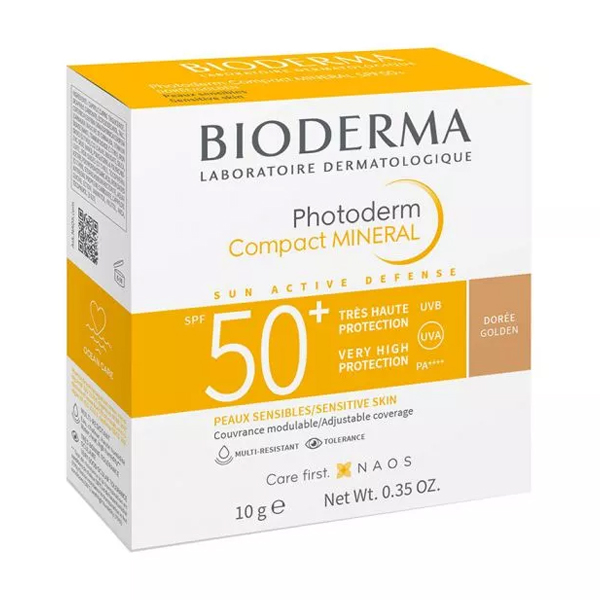 BIODERMA Photoderm Compact MINERAL Púder Gold 10g