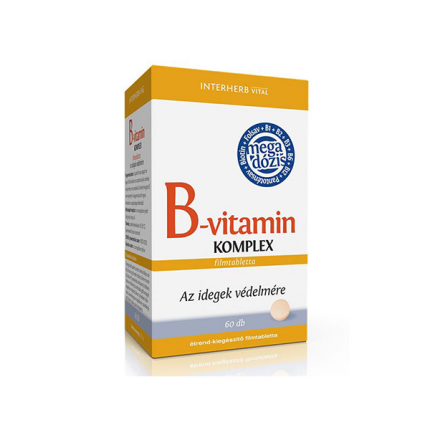 Interherb B-vitamin komplex tabletta 60x