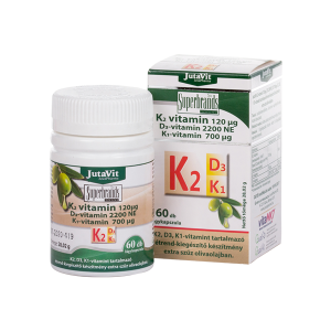 Jutavit K2+D3+K1-vitamin lágyzselatin kapszula 60x