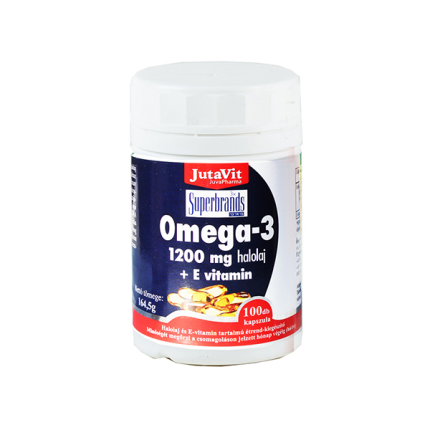Jutavit Omega-3 + E-vitamin kapszula 100x