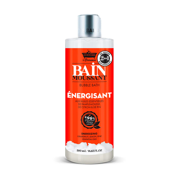 LES PETITS BAINS DE PROVENCE 2 az 1-ben frissítő, élénkítő tus-és habfürdő 500ml