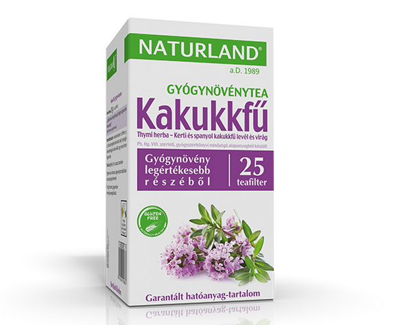 NATURLAND Kakukkfű gyógynövénytea 25x1g NATURLAND