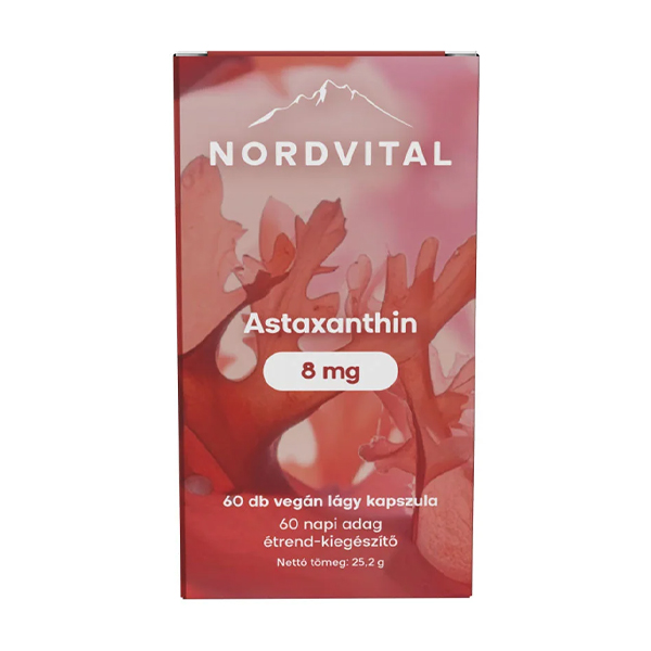 NORDVITAL Astaxanthin 8mg 60db
