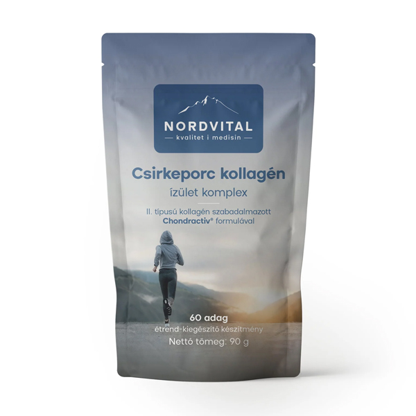 NORDVITAL Csirkeporc kollagén ízület komplex 90 g
