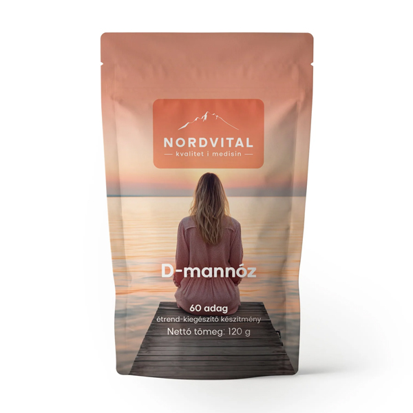 NORDVITAL D-Mannóz por (120g) 60 adag