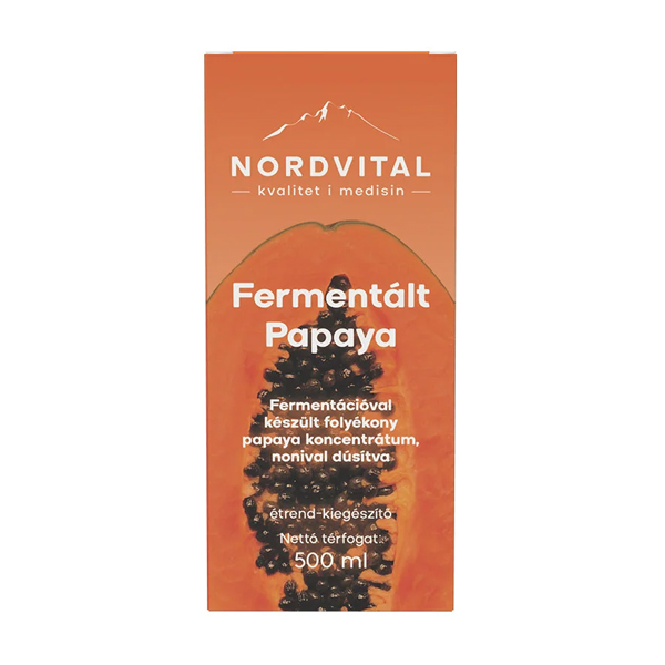 NORDVITAL Fermentált Papaya koncentrátum+Noni500ml