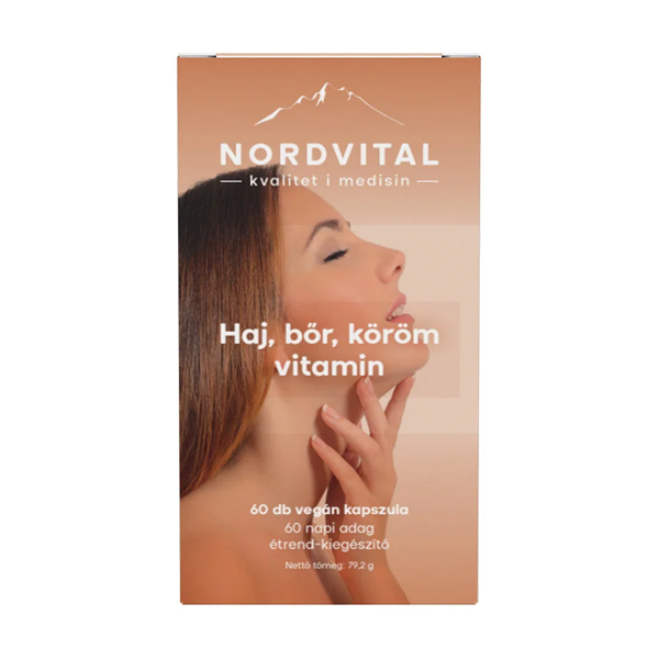 NORDVITAL Haj, bőr, köröm vitamin 60 db