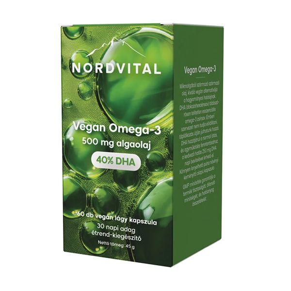 NORDVITAL Vegan Omega-3 60db