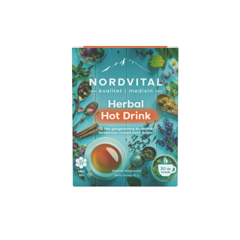 Nordvital Herbal Hot Drink italpor 30 adag