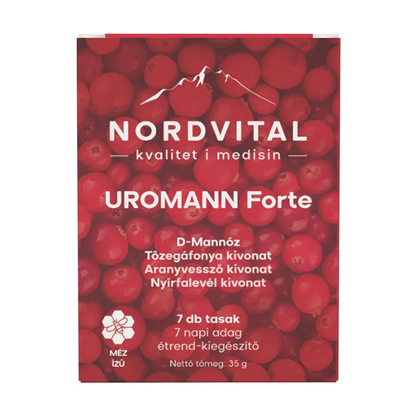 Nordvital Uromann Forte Ivótasak 7 db