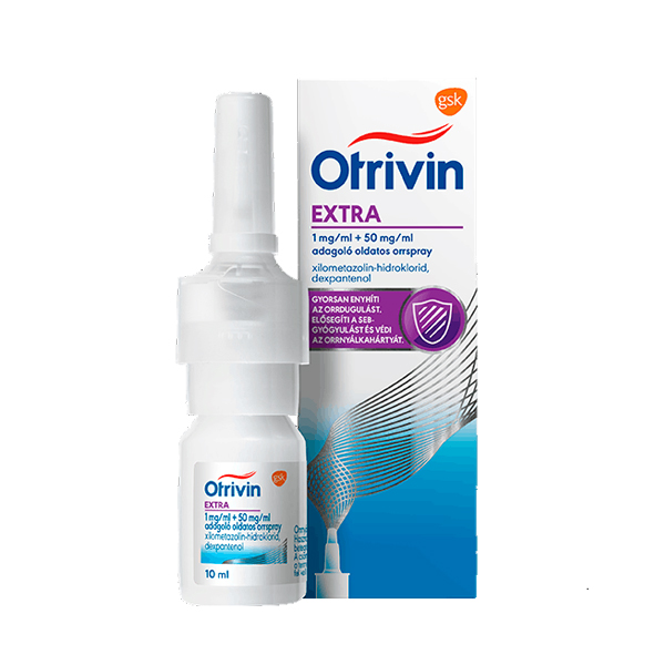 Otrivin és magas vérnyomás, OTRIVIN 1 mg/ml adagoló oldatos orrspray