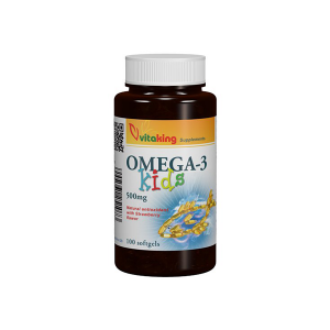 Vitaking Omega-3 Kids gélkapszula 100x