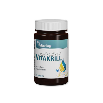 Vitaking VitaKrill rákolaj gélkapszula 30x