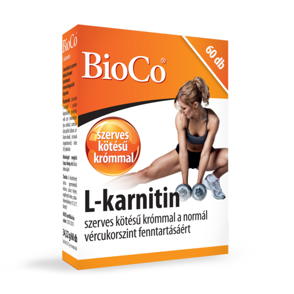 Bioco l-karnitin 500mg kapszula 60 db
