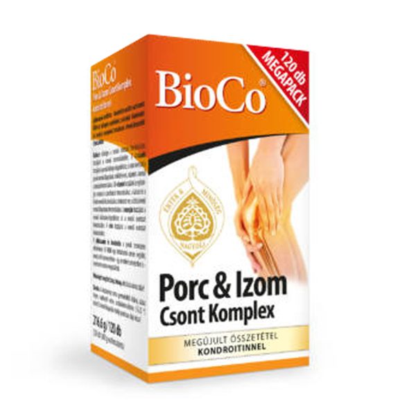 bioco porc izom csont komplex tabletta 120x krónikus artritisz artrózis kezelés