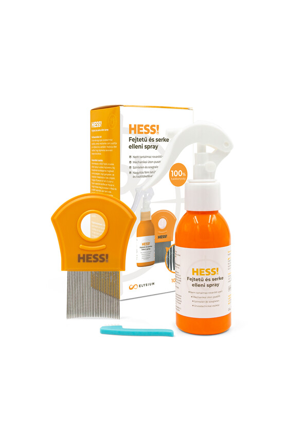 elysium hess fejtetű és serke spray +fésű