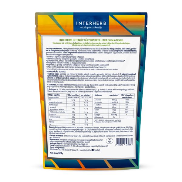 interherb diet shake dubai csoki leírás