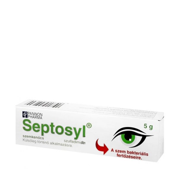 Septosyl szemkenőcs 5g | BENU Online Gyógyszertár | BENU Gyógyszertár